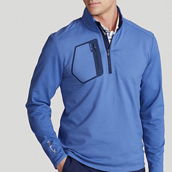 RLX Golf Other - RLX Golf Performance Pullover (blue)